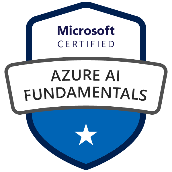 AI-900 Azure AI Fundamentals Badge
